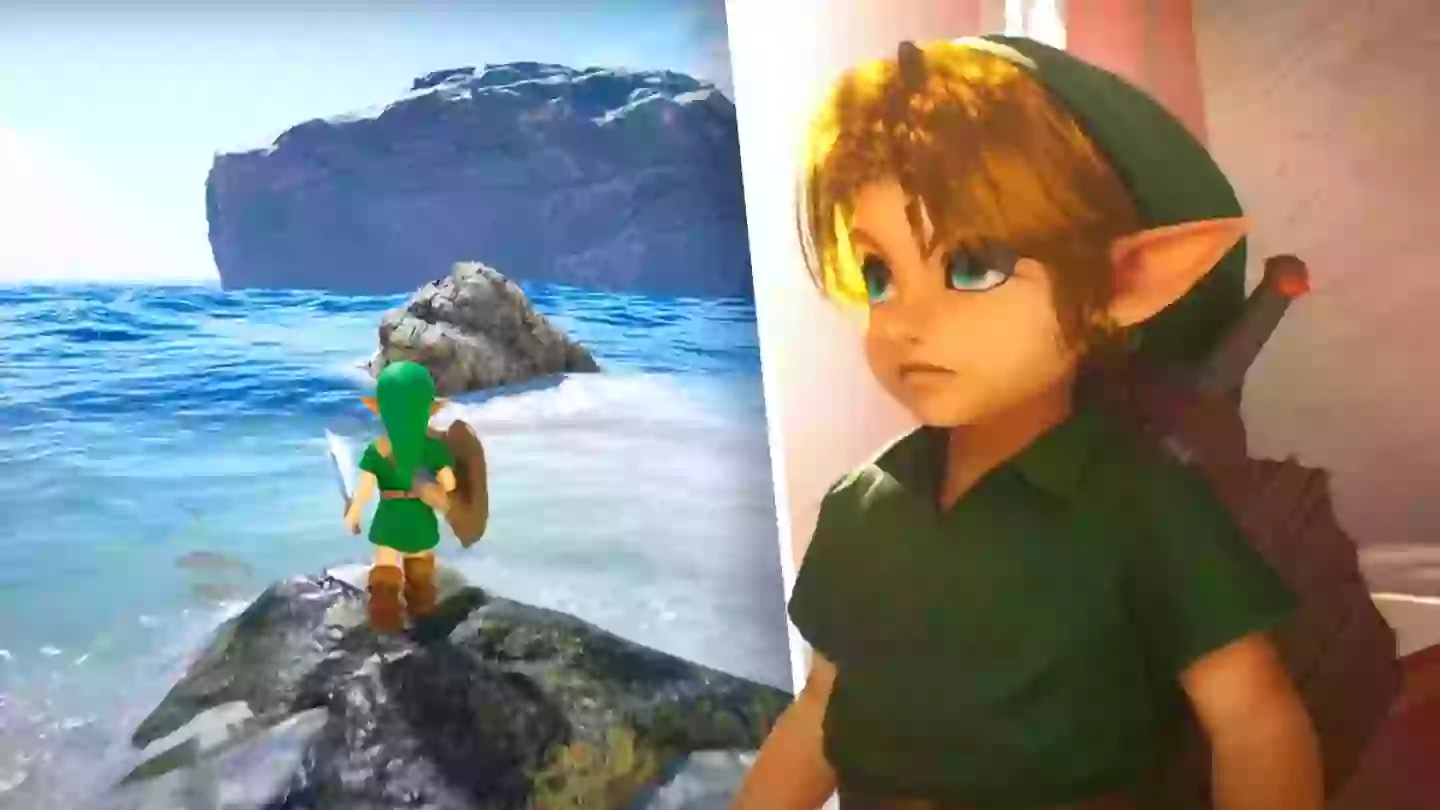 This ‘Zelda: Ocarina Of Time’ Remake Has Unreal Water Physics