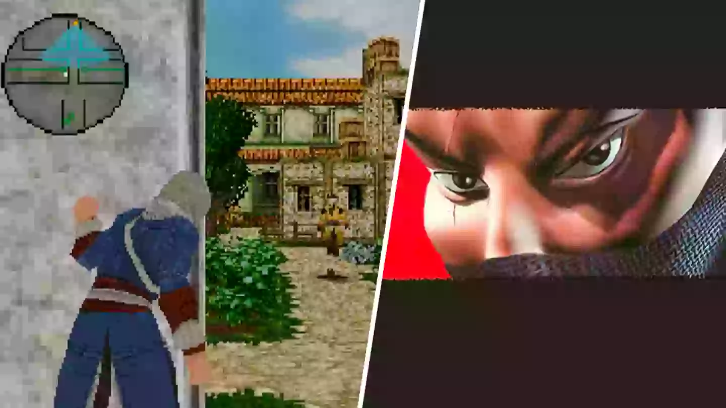 Assassin’s Creed Black Flag meets Tenchu in this beautiful PS1 demake