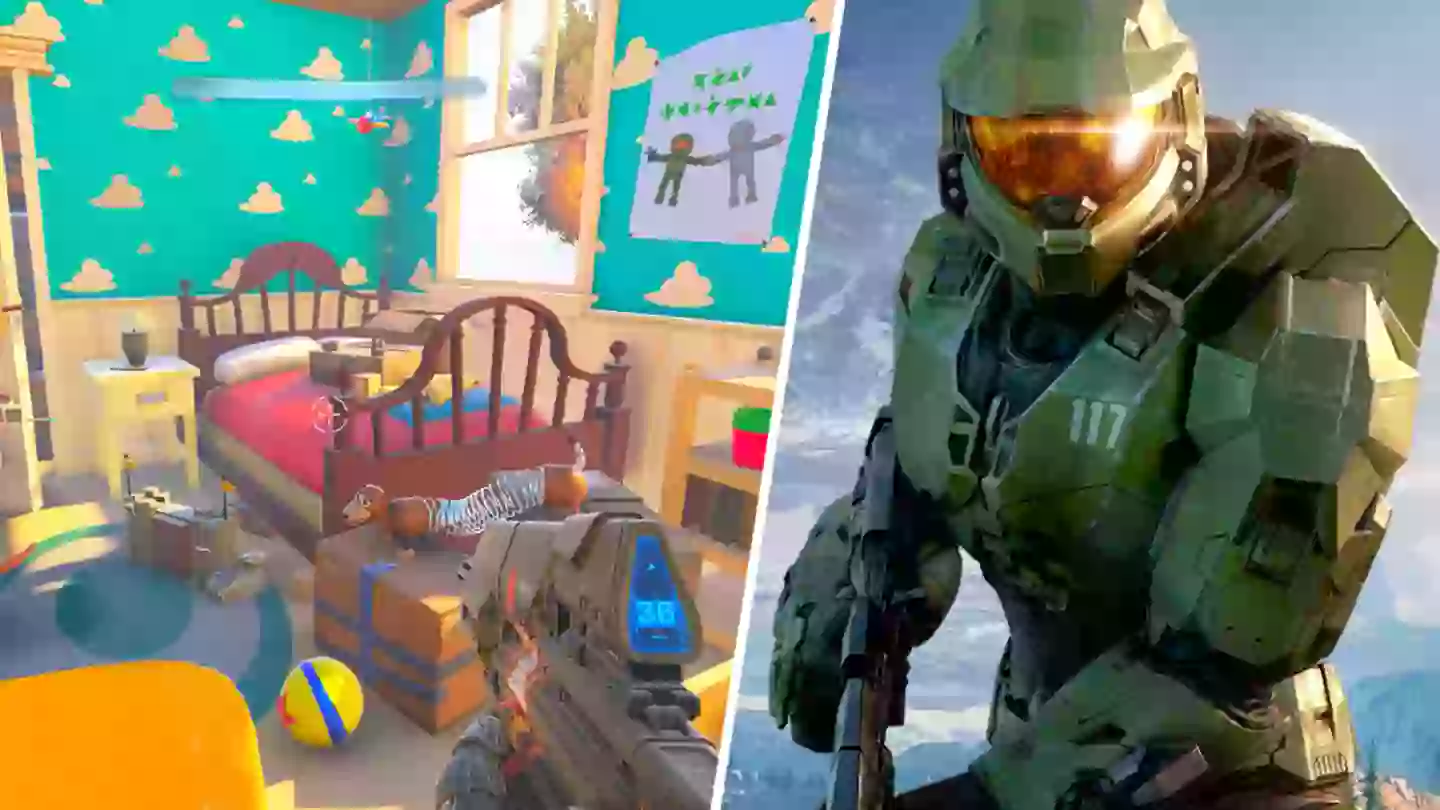‘Halo Infinite’ Player Makes Andy’s Room From Toy Story In Forge