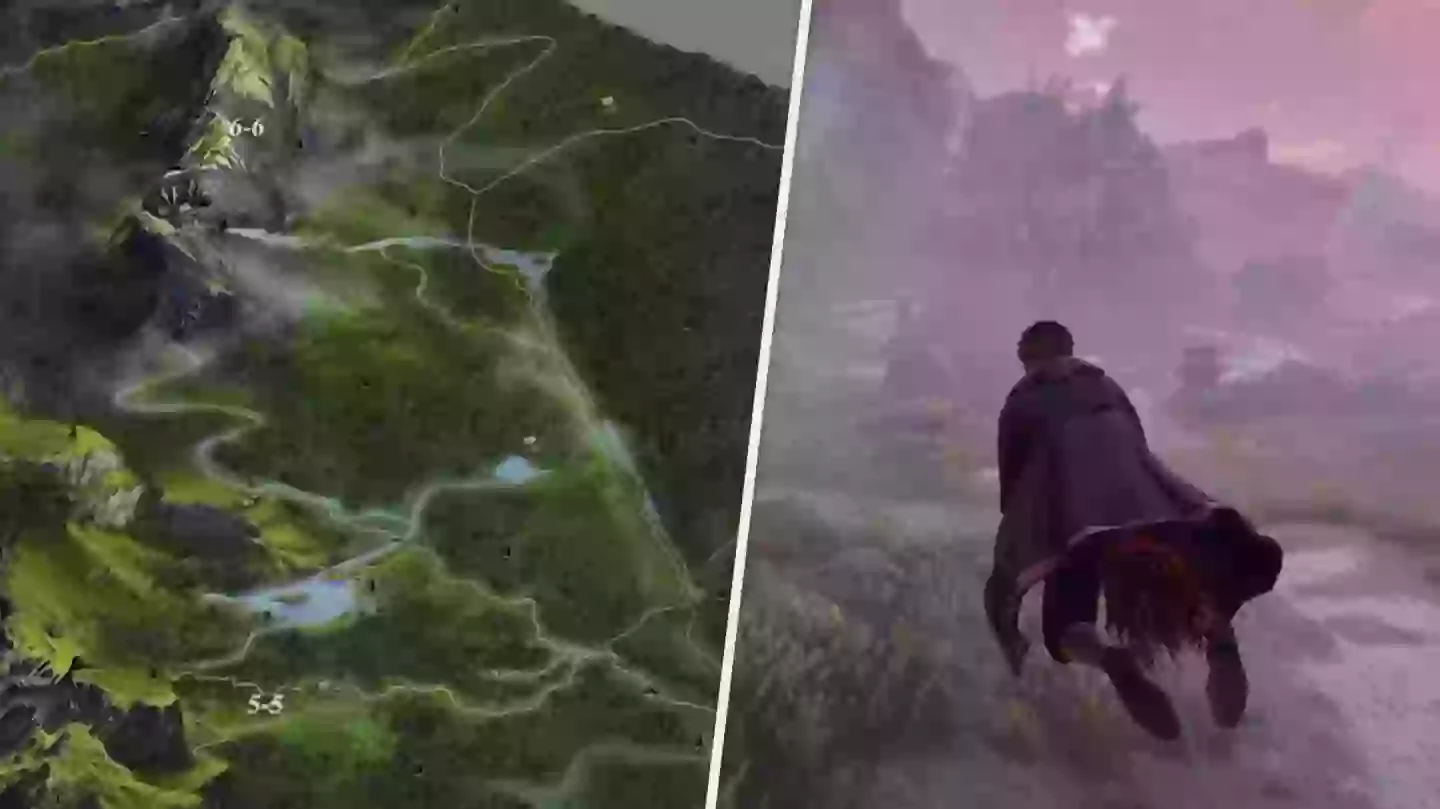 ‘Hogwarts Legacy’ Open-World Map Shown Off, And It’s Enormous