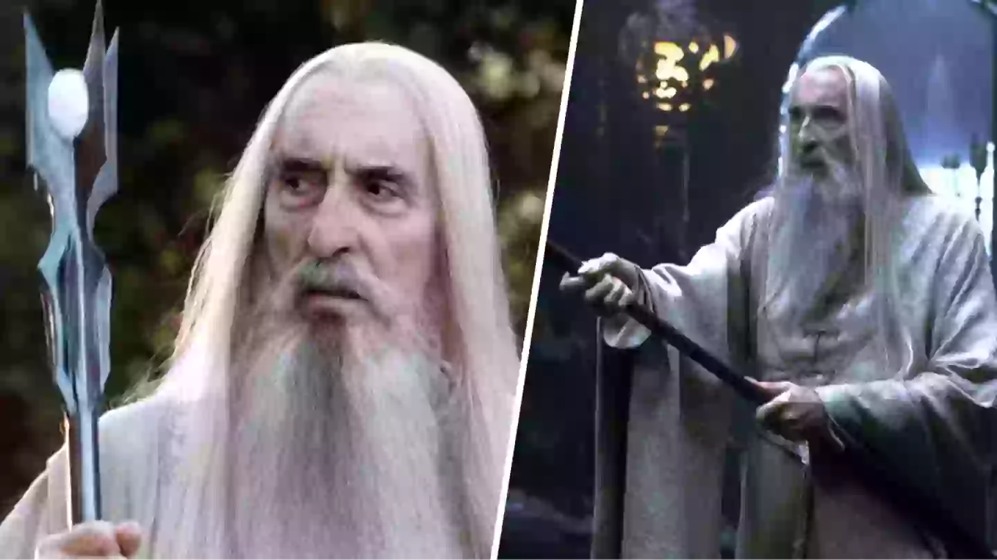 Christopher Lee spent last night alive watching The Lord Of The Rings