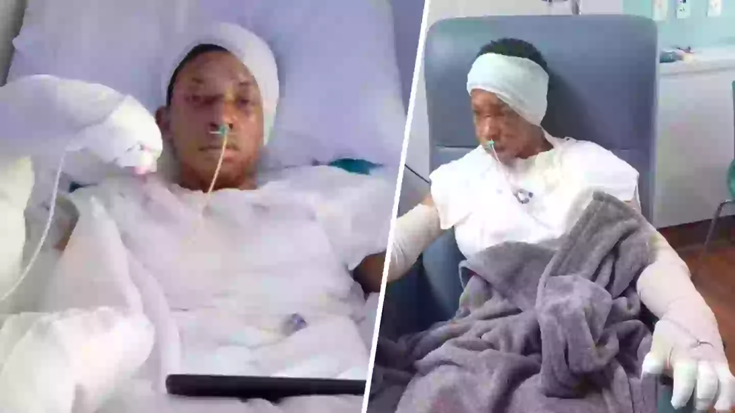 Boy left hospitalised after social media challenge involving alcohol and fire