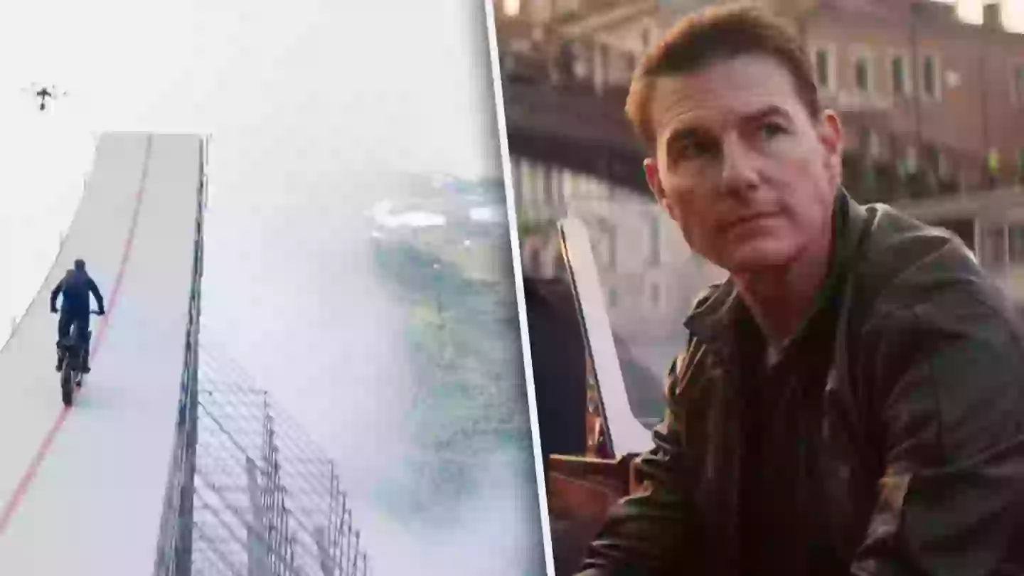 Tom Cruise shows off ‘biggest stunt in cinema history’ for Mission Impossible