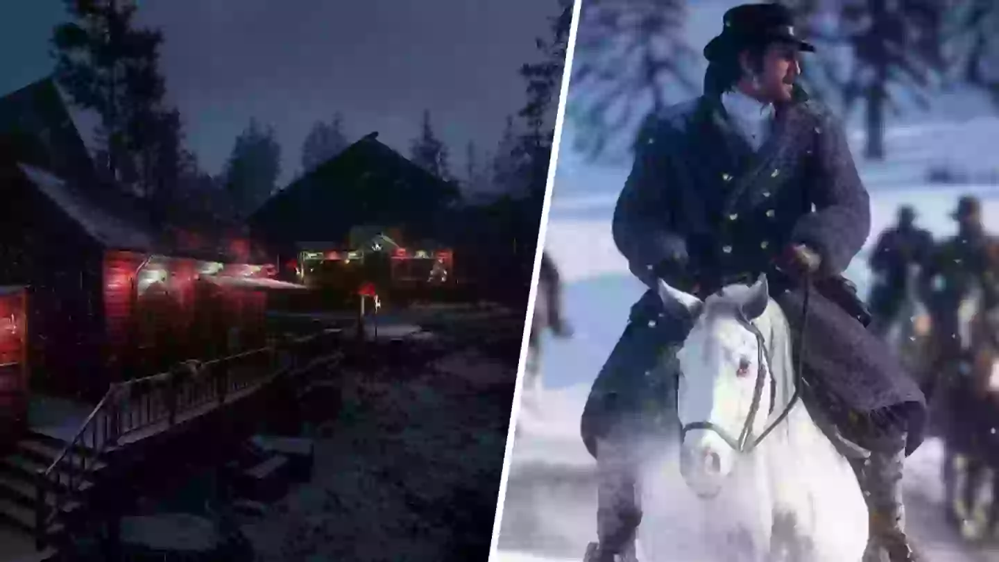 Red Dead Redemption 2 gets gorgeous Christmas makeover, you can play it free now