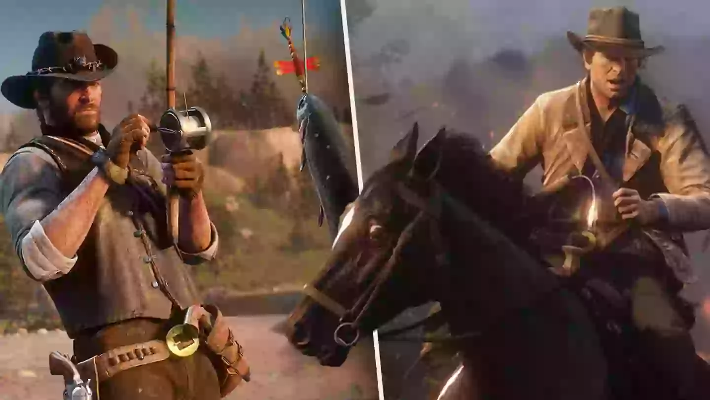 ‘Red Dead Redemption 2’ Player Performs Absurd, One In A Million Lasso Trick