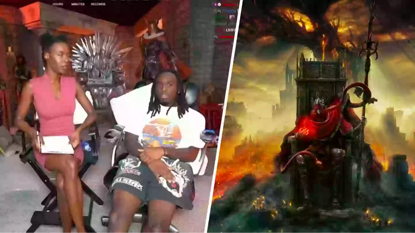 Kai Cenat hires therapist after spending 40 hours on Elden Ring’s final DLC boss