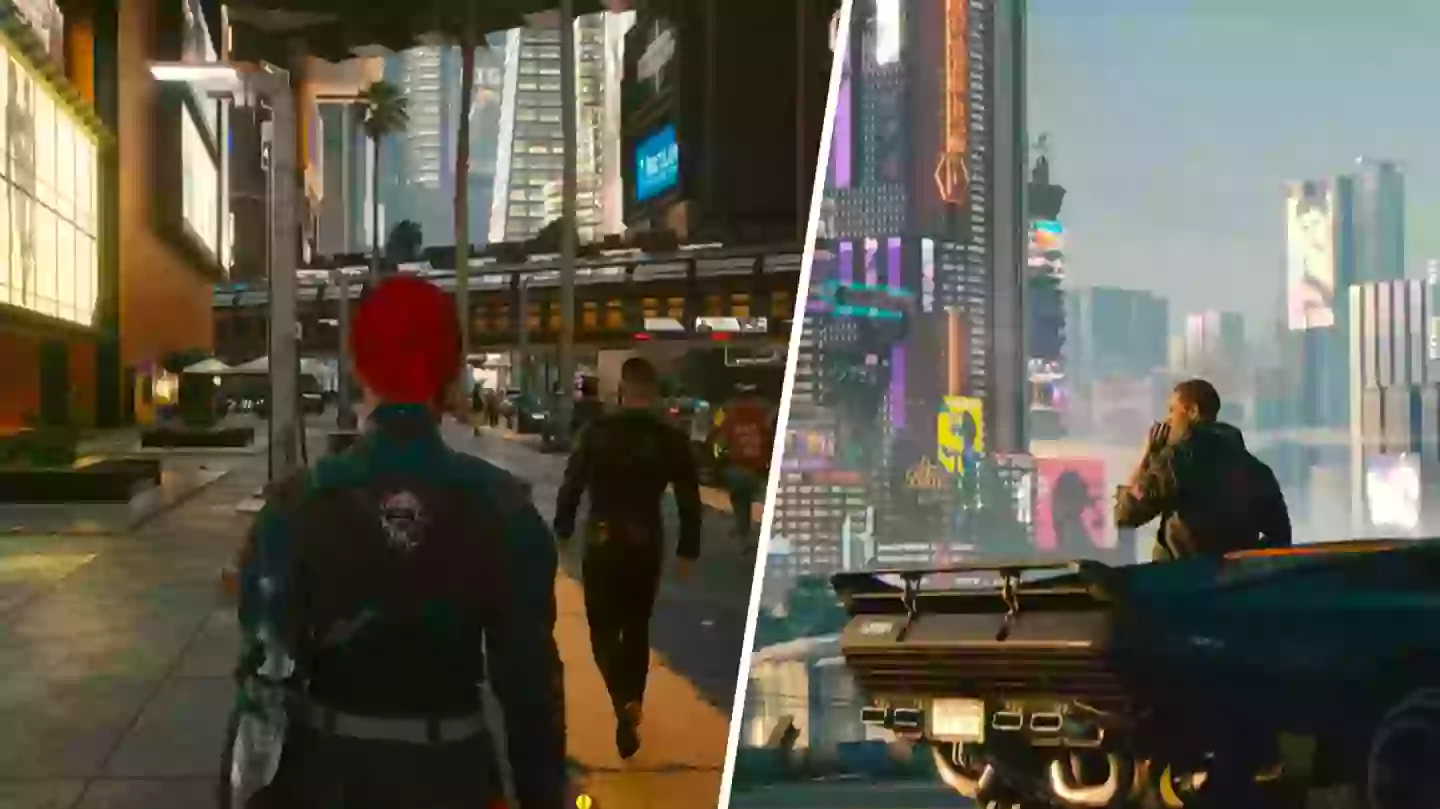 Cyberpunk 2077’s third-person mode feels like a whole new game