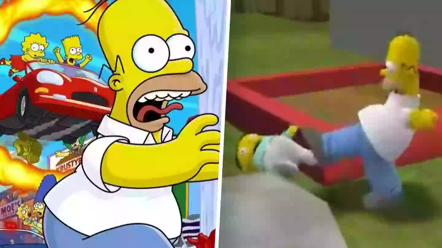 Simpsons Hit And Run hailed as ‘best game ever’ for letting us kick people