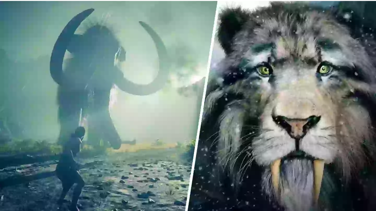 Stunning open world prehistoric game looks like Ark and Far Cry Primal had a baby