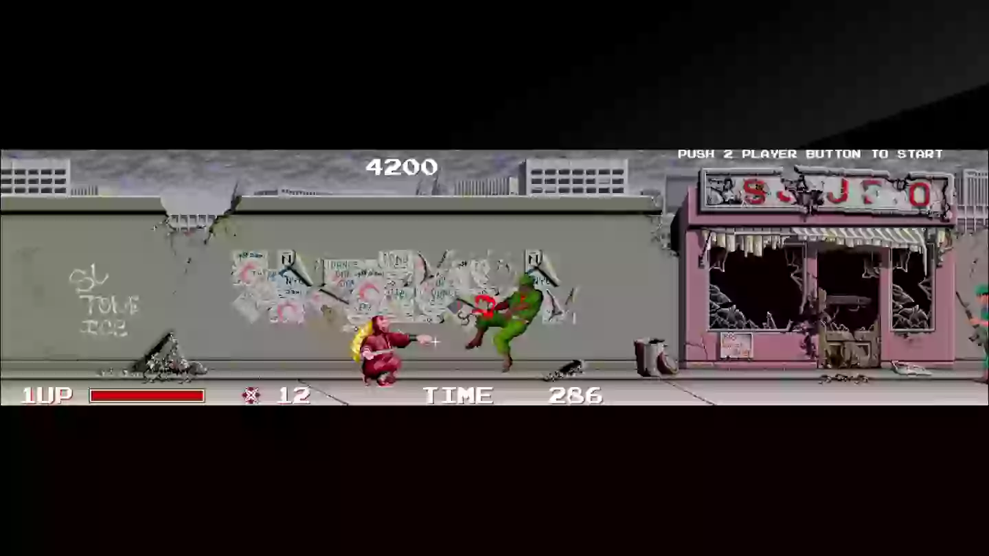 The Ninja Warriors might be the standout game of this collection /