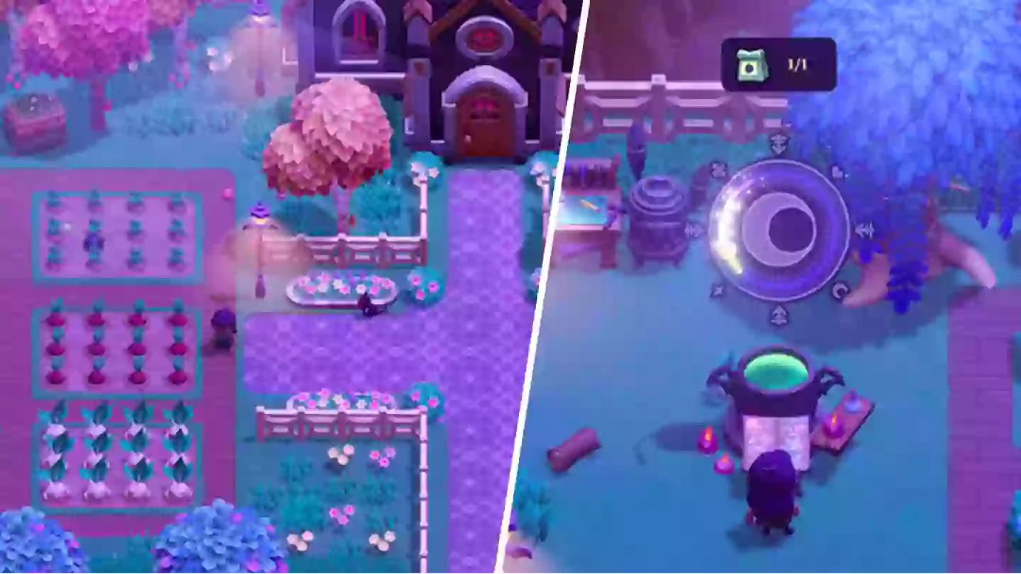 Stardew Valley meets Animal Crossing for goths in free limited-time Steam download