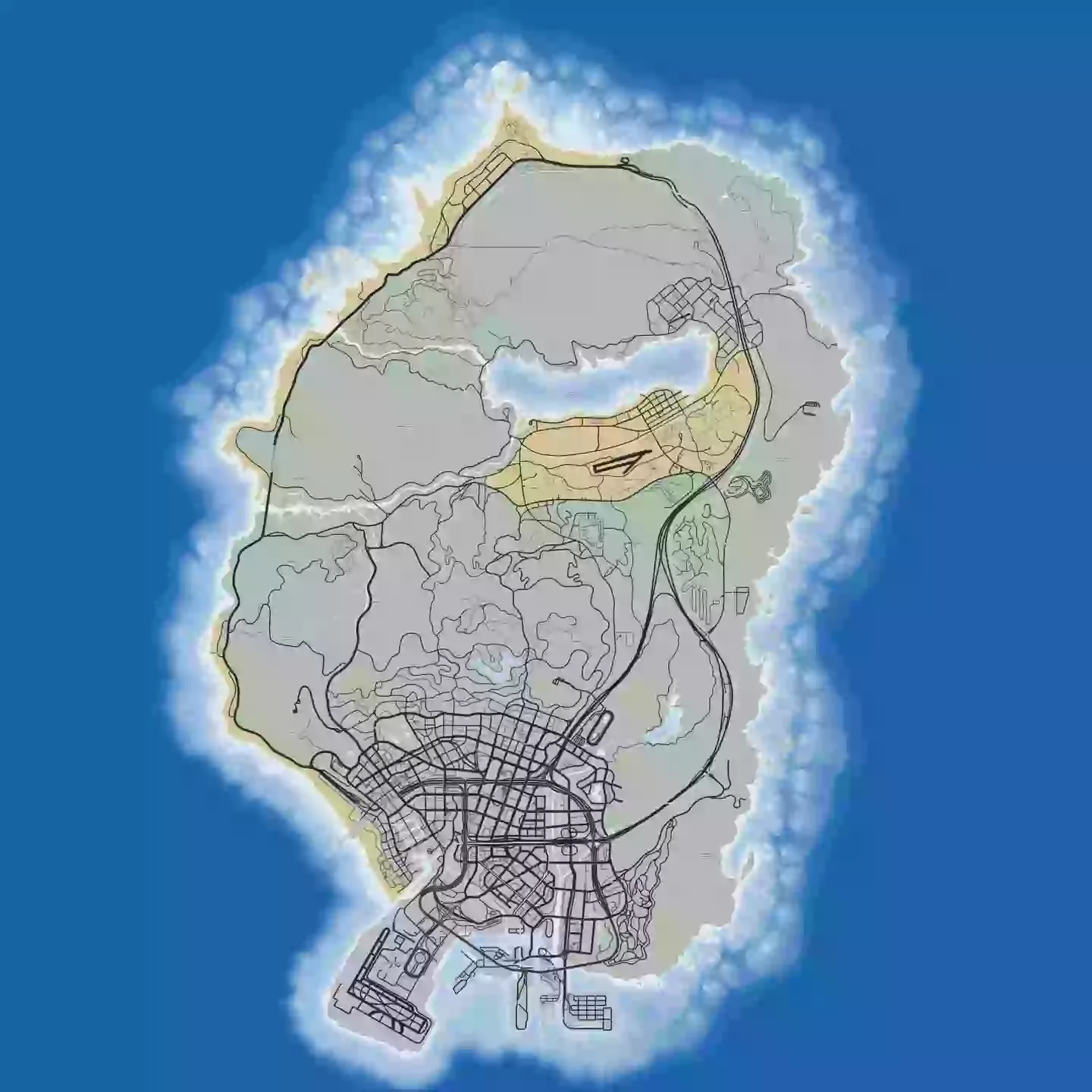 GTAV map
