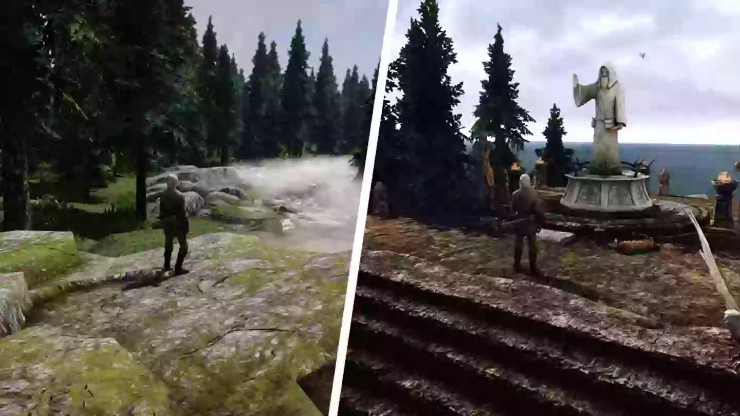 Skyrim fans can explore a huge new island in this free download