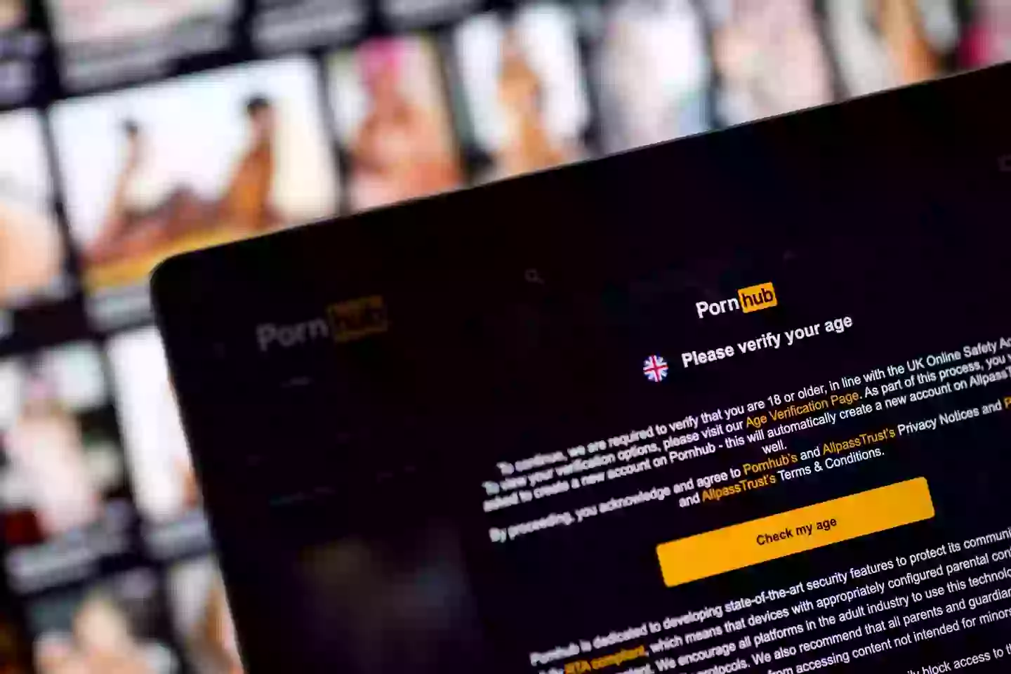 Pornhub is one of the websites most obviously affected by this new law (Jack Taylor/Getty Images)