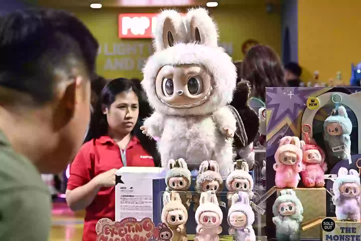 Labubus are spiking in popularity (LILLIAN SUWANRUMPHA/AFP via Getty Images)