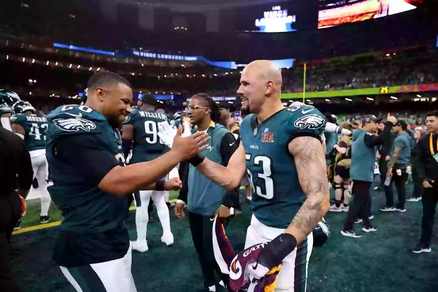 Another Super Bowl win for the Eagles (Gregory Shamus/Getty Images)