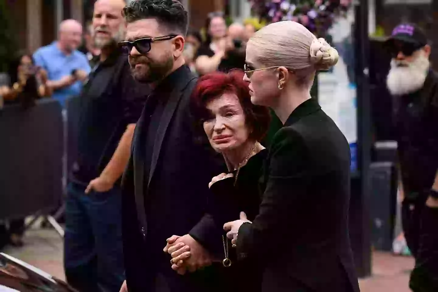 Sharon Osbourne shared a message with her fans for the first time since Ozzy Osbourne's death (Leon Neal/Getty Images)