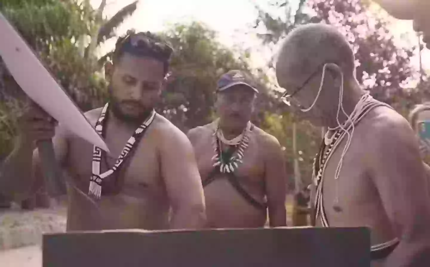 The Marubo people gained access to the internet in 2022 (Flora Dutra/NAVI global)