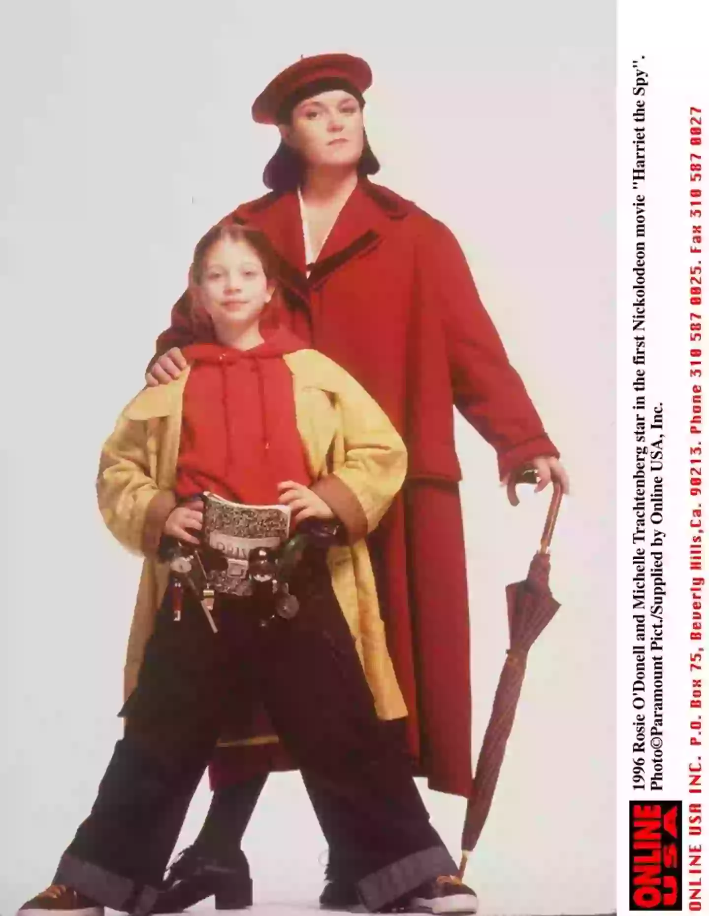 The pair starred together in Harriet the Spy (Paramount Pictures/Getty Images)