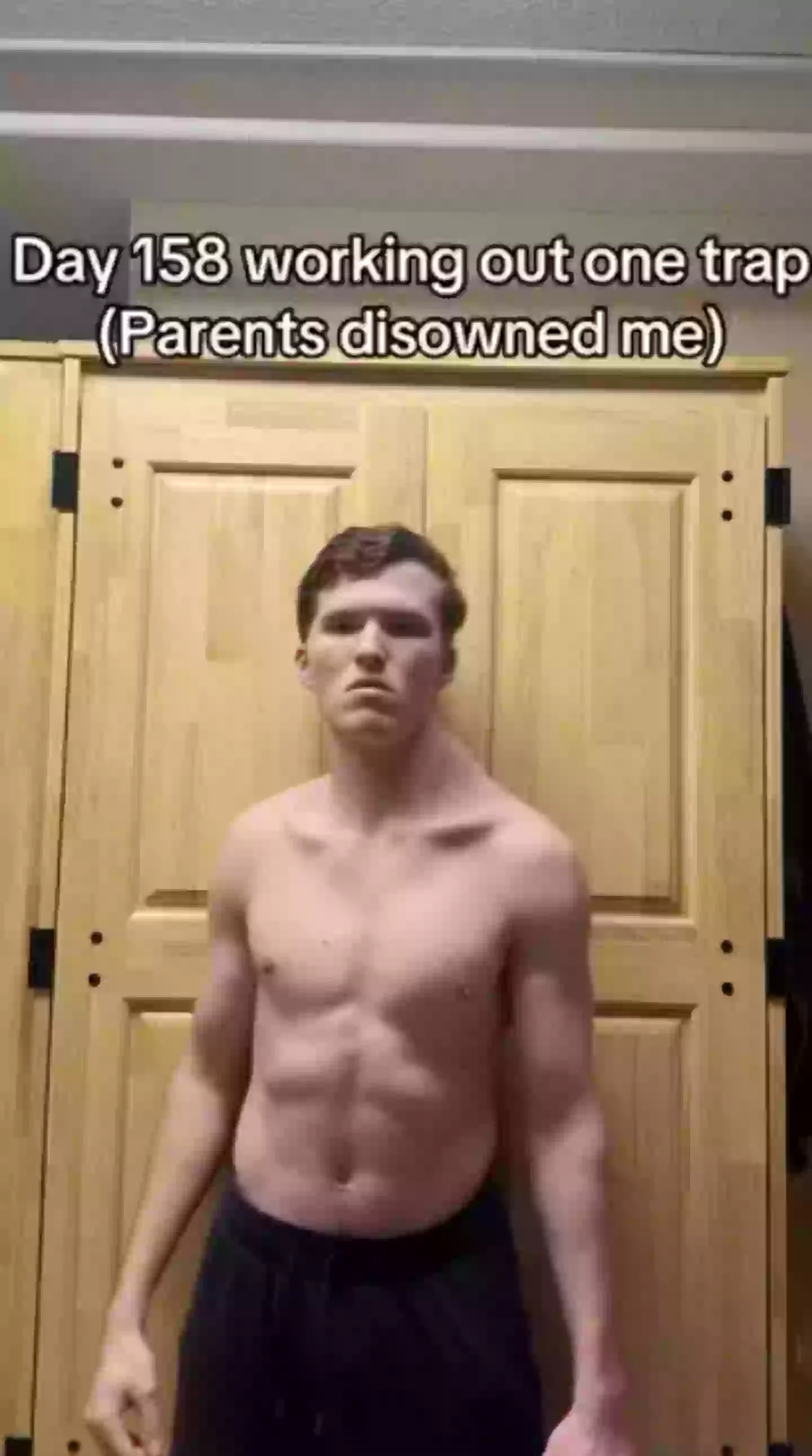 The content creator refers to himself as 'the crooked man' or the 'trap king' (Instagram/@thecrookedman10)