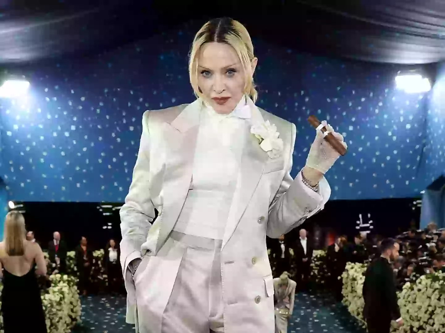 Madonna has long been proud of her Catholic upbringing (Kevin Mazur/MG25/Getty Images for The Met Museum/Vogue)