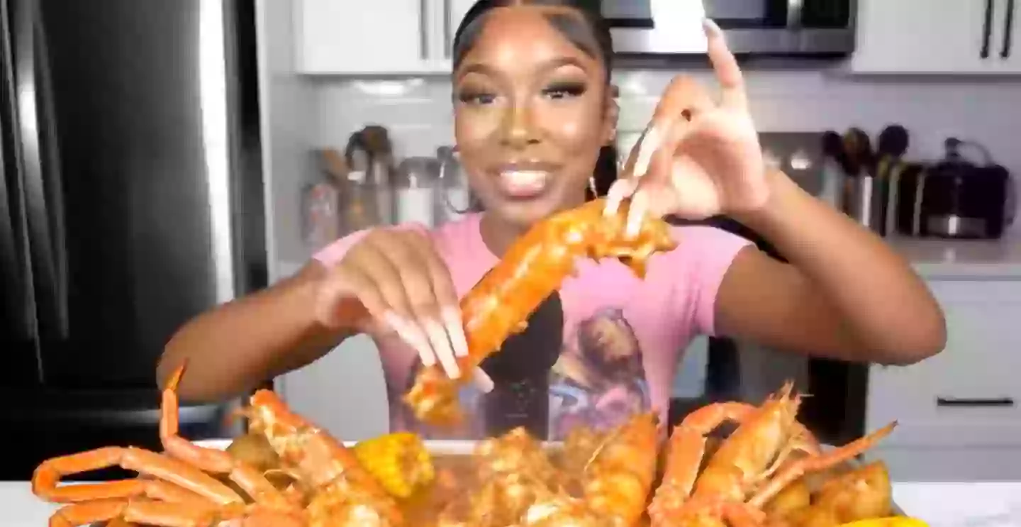 Just another mukbang video... right? (X)