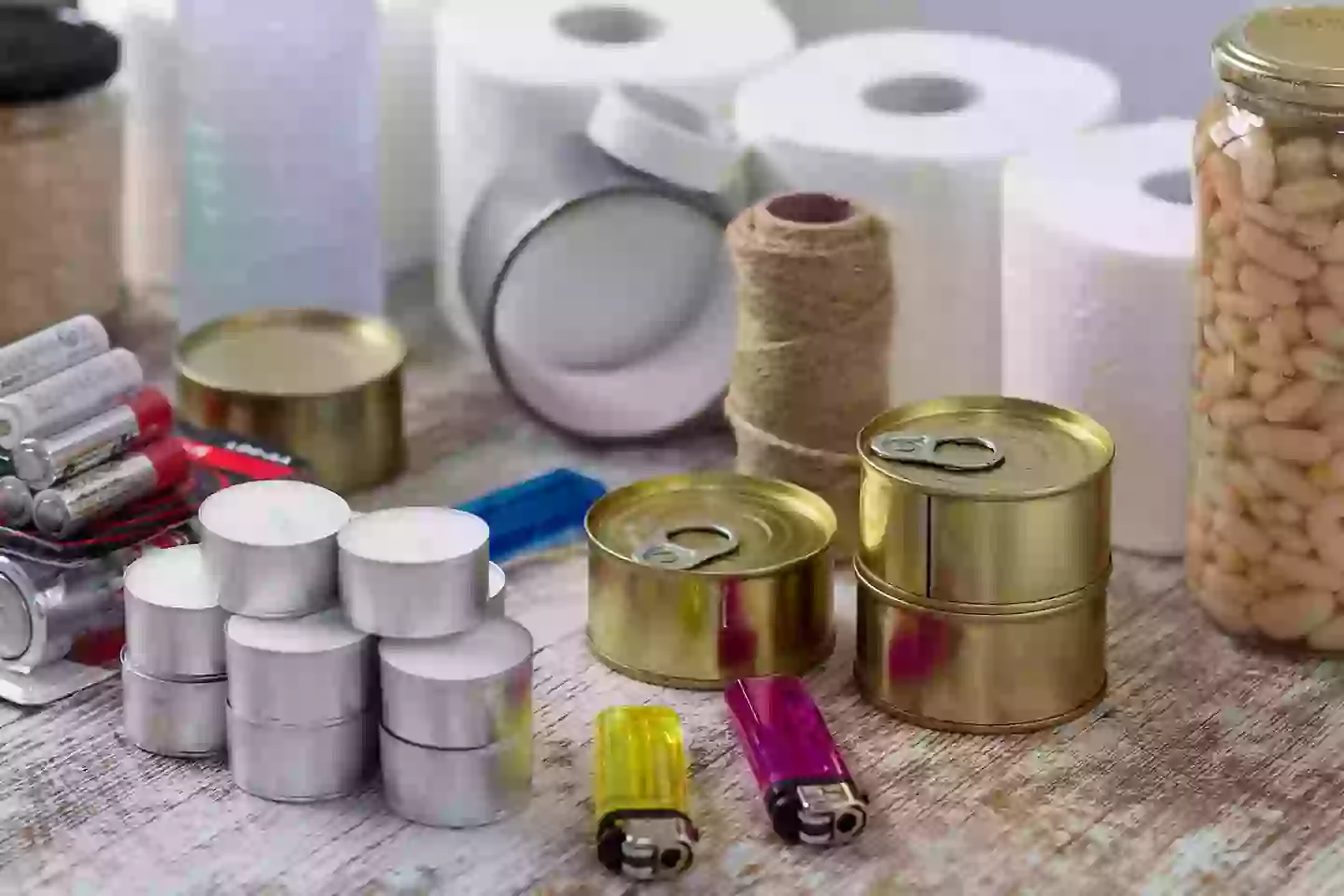 Essentials include non-perishable food, batteries and medical supplies (Getty Stock Images)