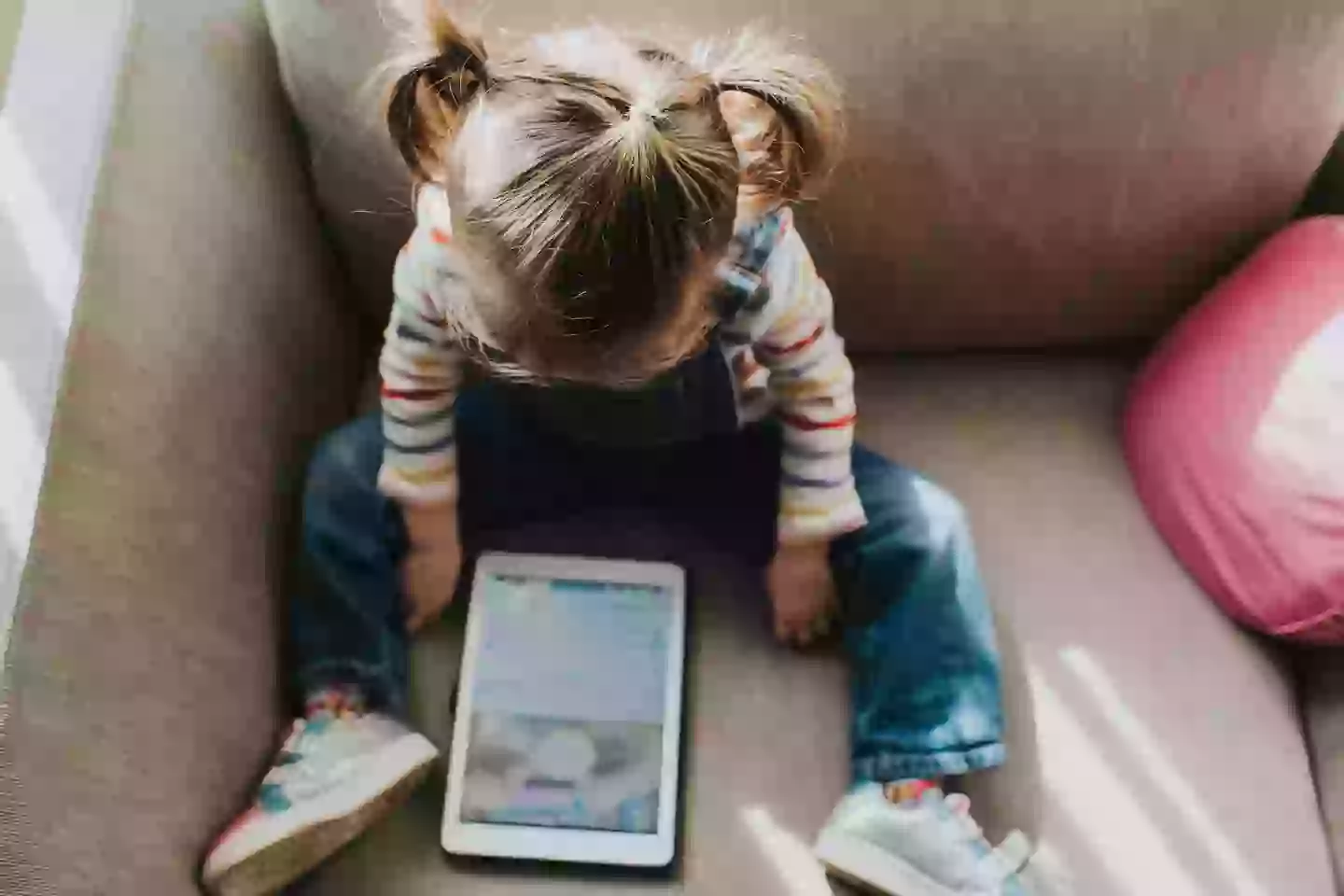 Hannah said the kids don't want to use technology for 'education' but rather for 'entertainment' (Getty Stock)