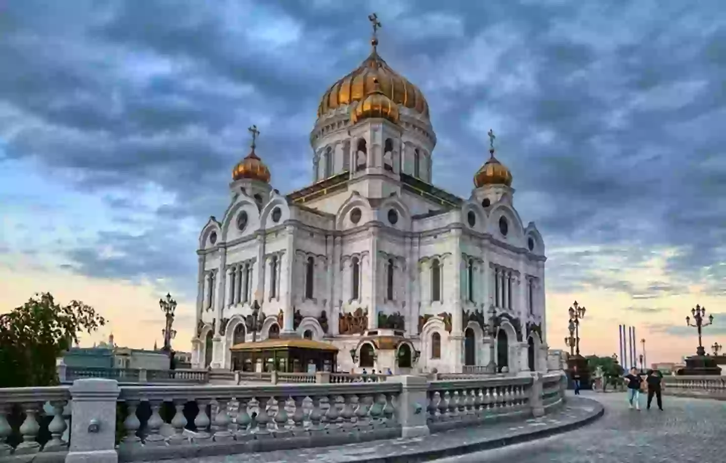 The women danced in front of this cathedral, which made some very traditional people very angry indeed (East2West News)