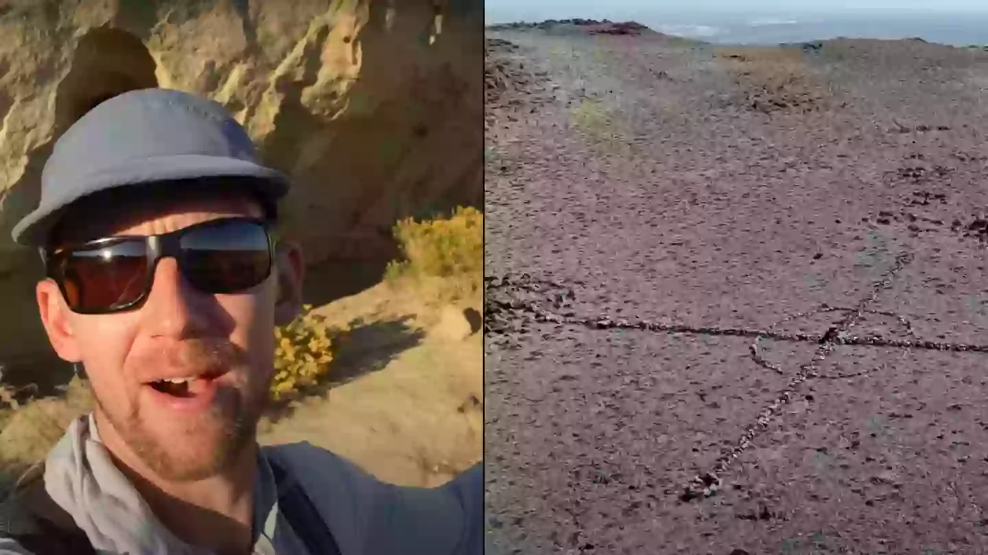 Man followed ancient symbol he spotted on Google Earth to see what he would actually find there
