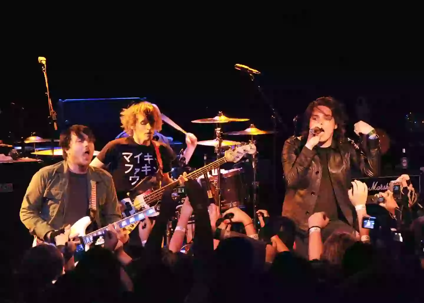 My Chemical Romance at West Hollywood's Roxy Theatre back in 2009 (