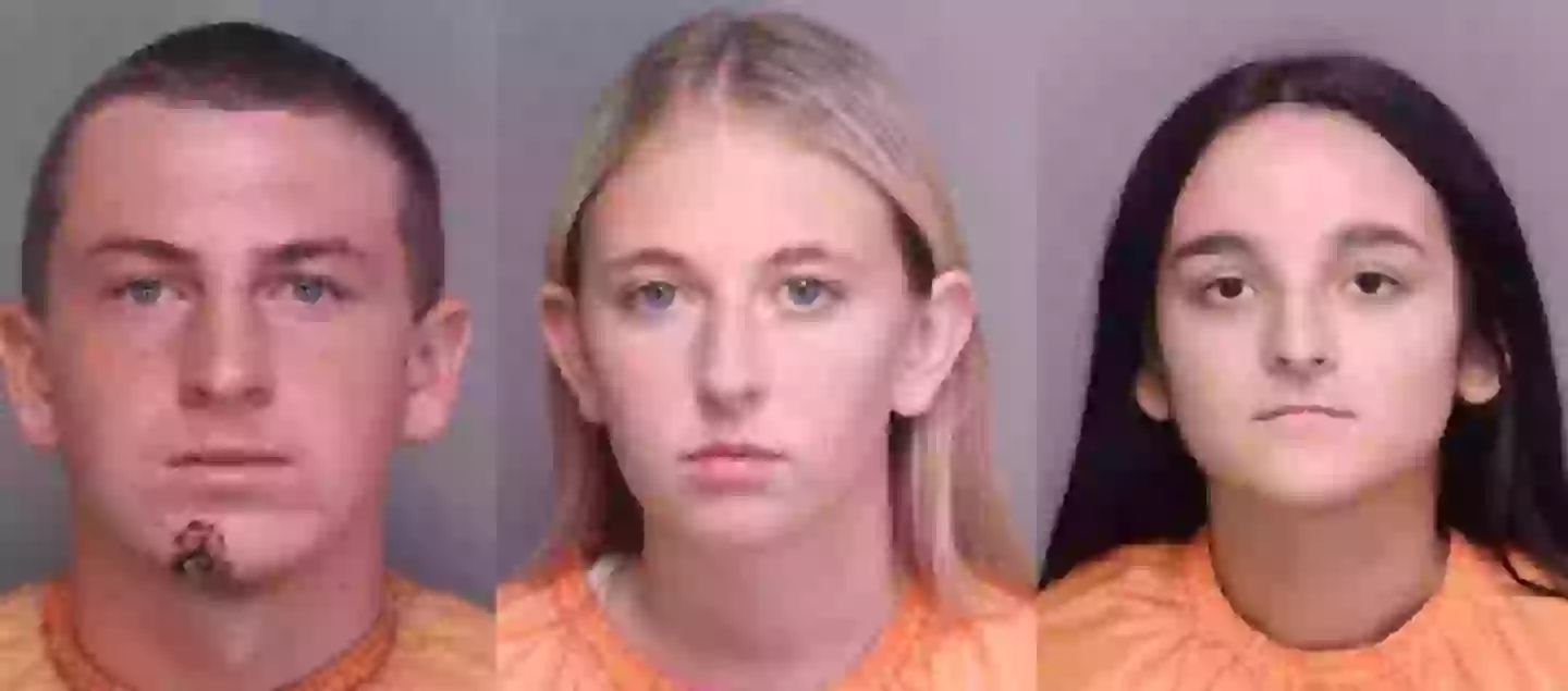 Hunter Kendall, Sydney Kearns and Corrinne Belviso have also been charged alongside four other unnamed minors (Florence County Sheriff's Office)