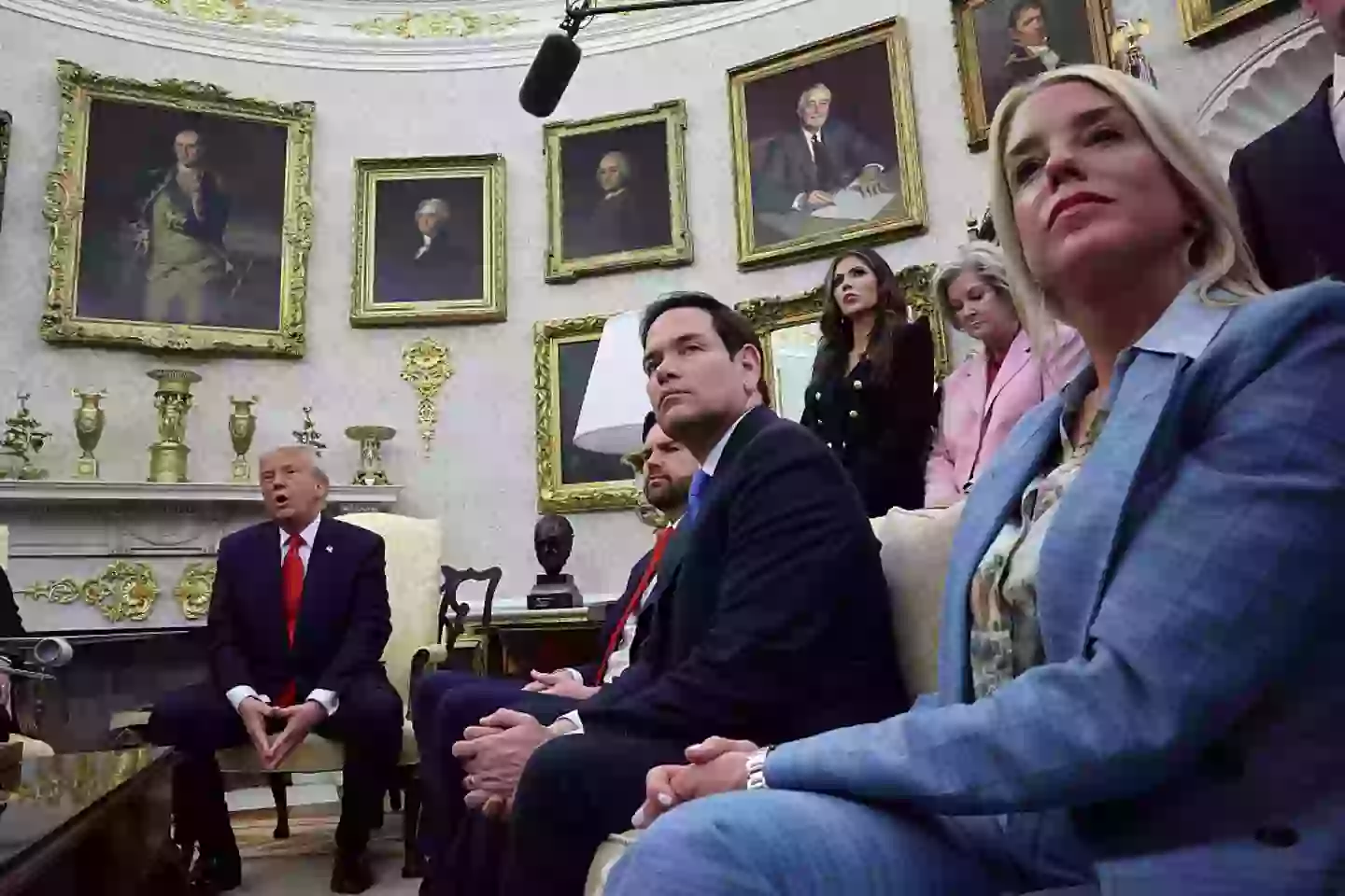 Marco Rubio suggested that the US president is becoming increasingly frustrated (Win McNamee/Getty Images)