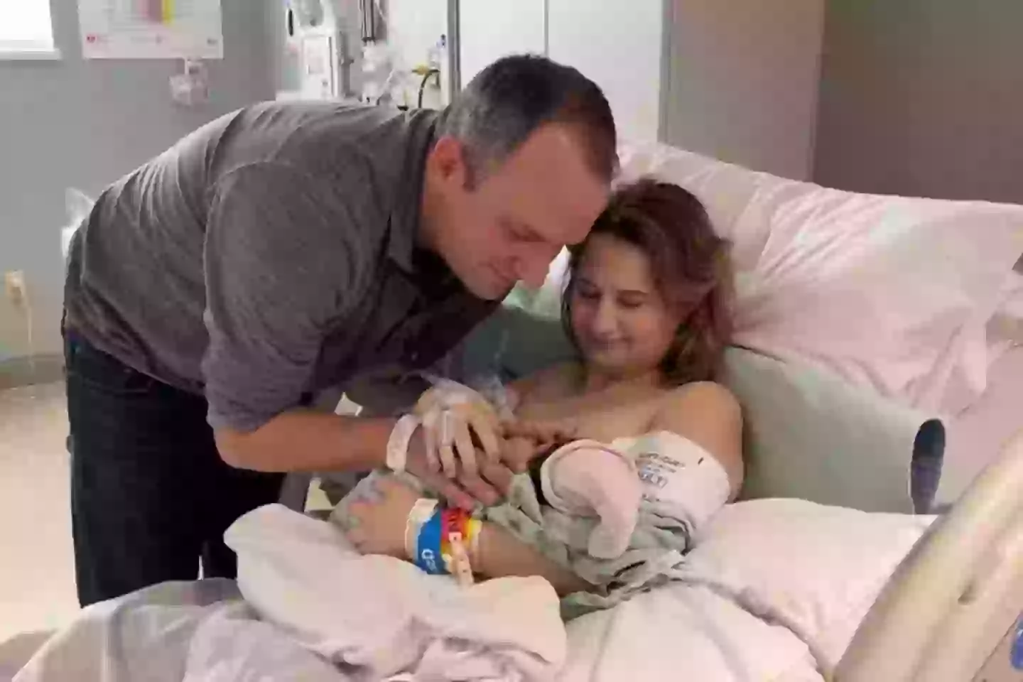 Gypsy Rose Blanchard, Ken Urker, and their daughter Aurora (Instagram/@kenurker)