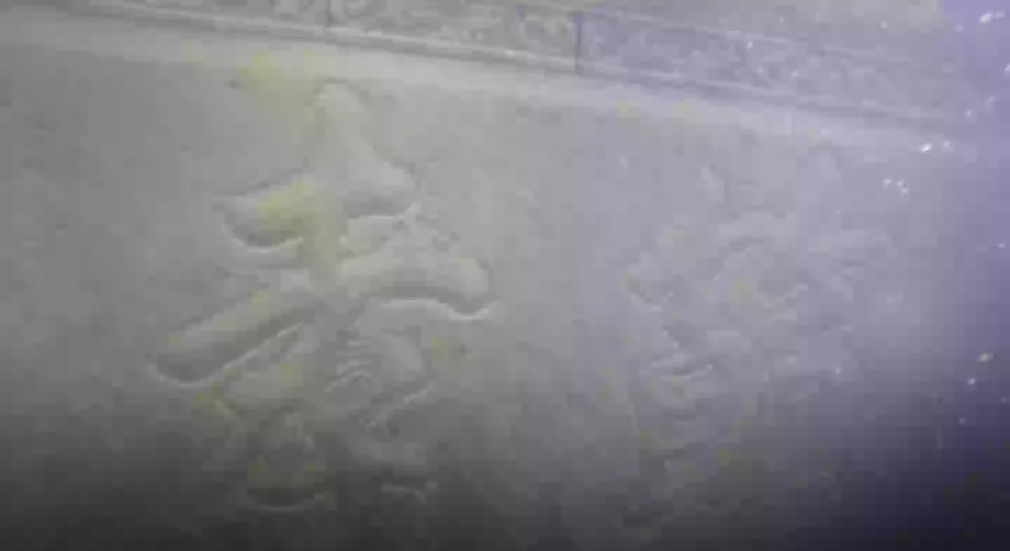 The ancient city has been preserved underwater (YouTube/@‌CWDiving)
