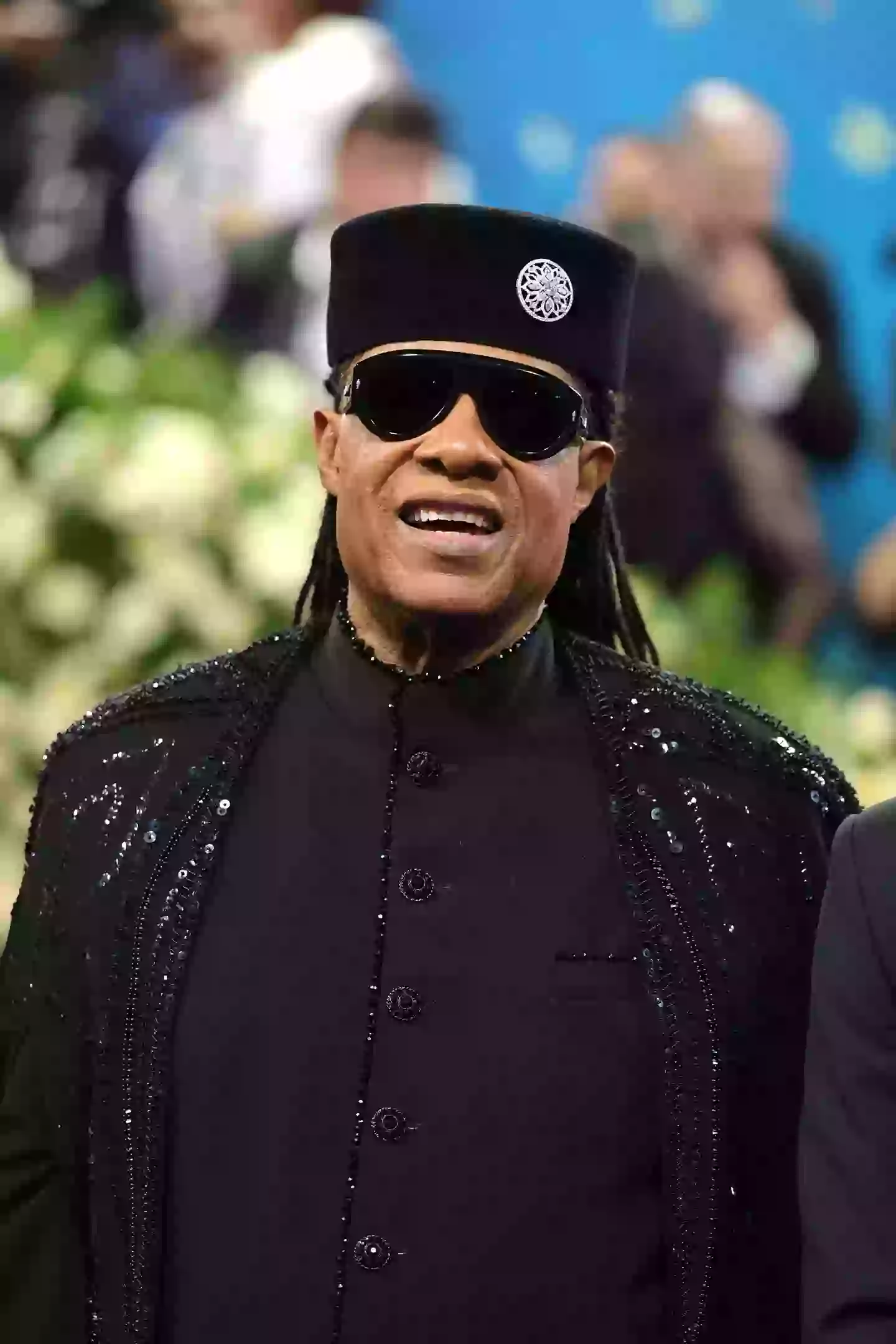 Wonder, 75, told the crowd in Cardiff the 'truth' about his vision (Dia Dipasupil/Getty Images)