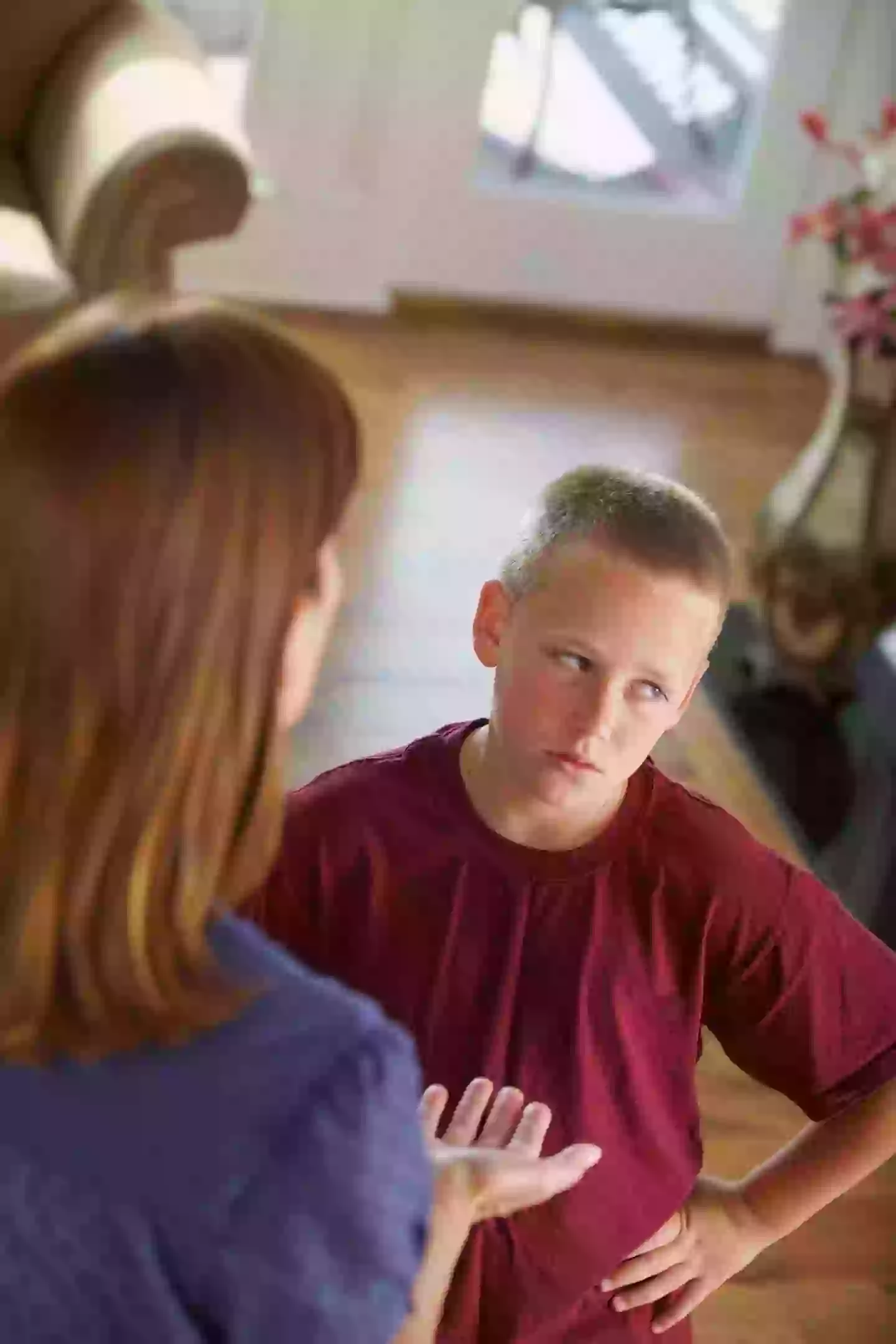 The son's dramatic retaliation has left his mum looking for help.