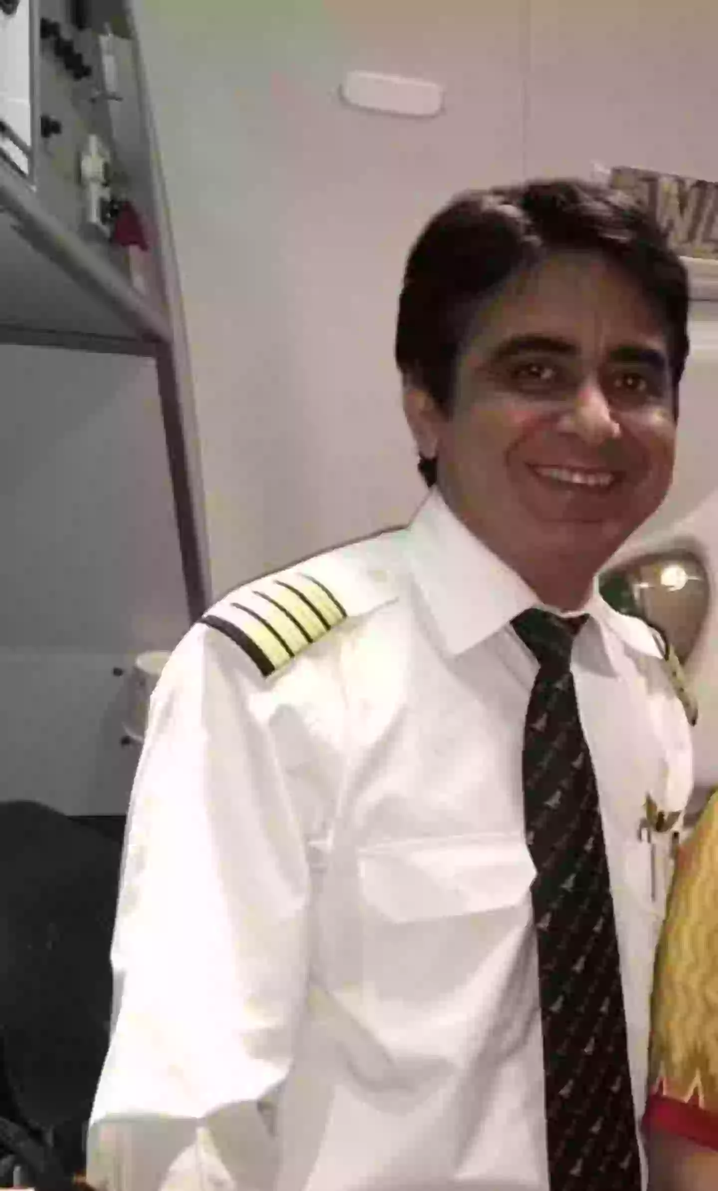 Sumeet Sabharwal was the Captain of the plane (Handout)
