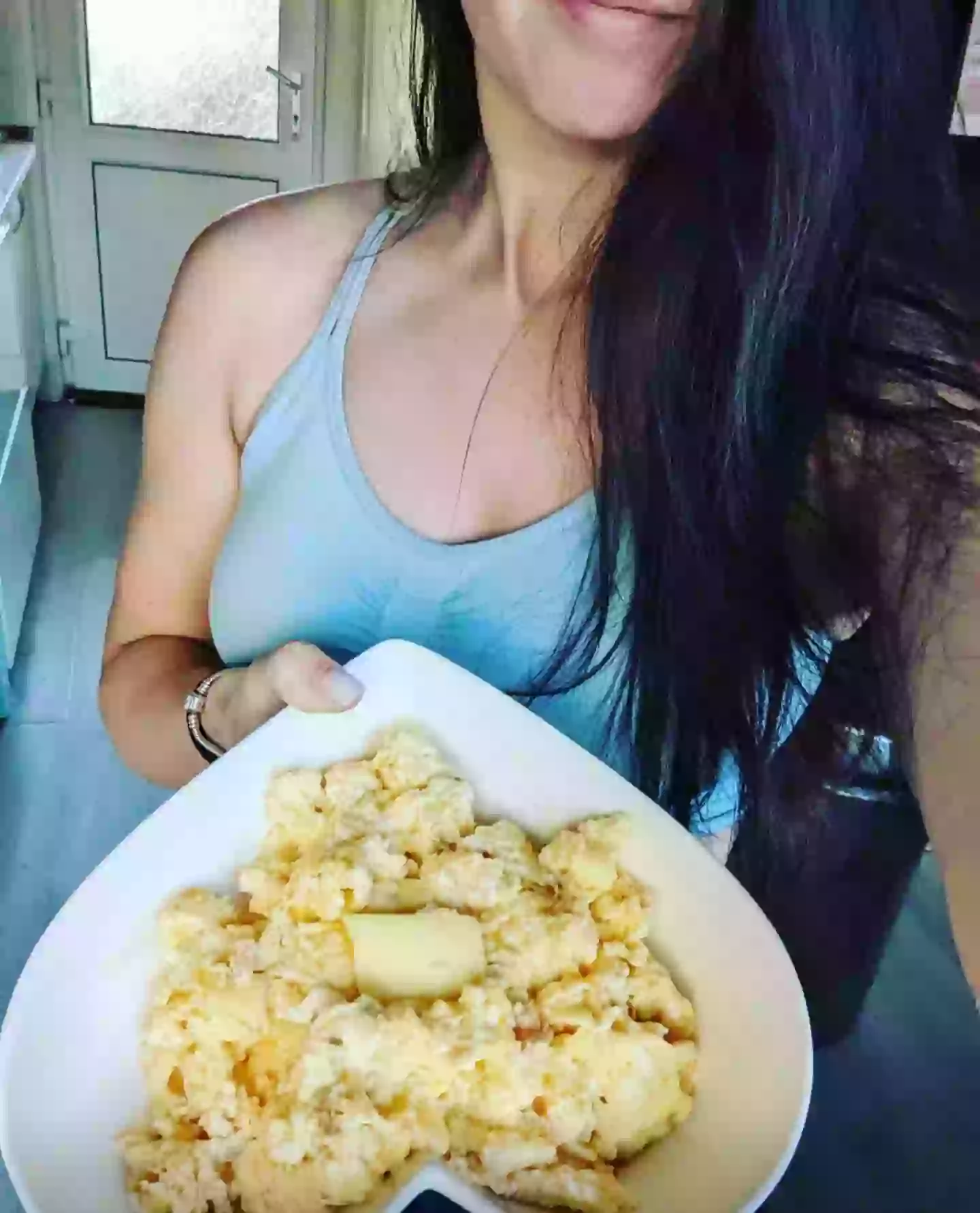 Her breakfast consists of 10 eggs (PA Real Life)