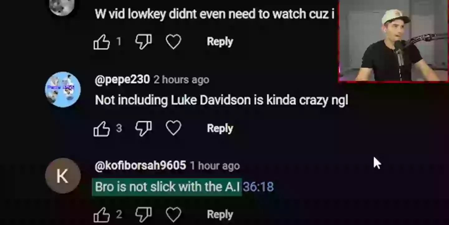 The big guns (YouTube/Sambucha)