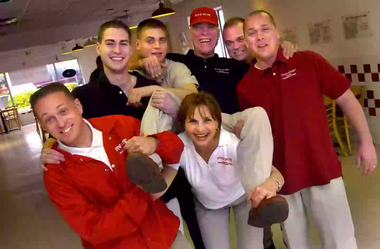 Chad Murrell (right) said he thought people not complaining about the fries meant the portions weren't large enough (Katherine Frey/The The Washington Post via Getty Images)