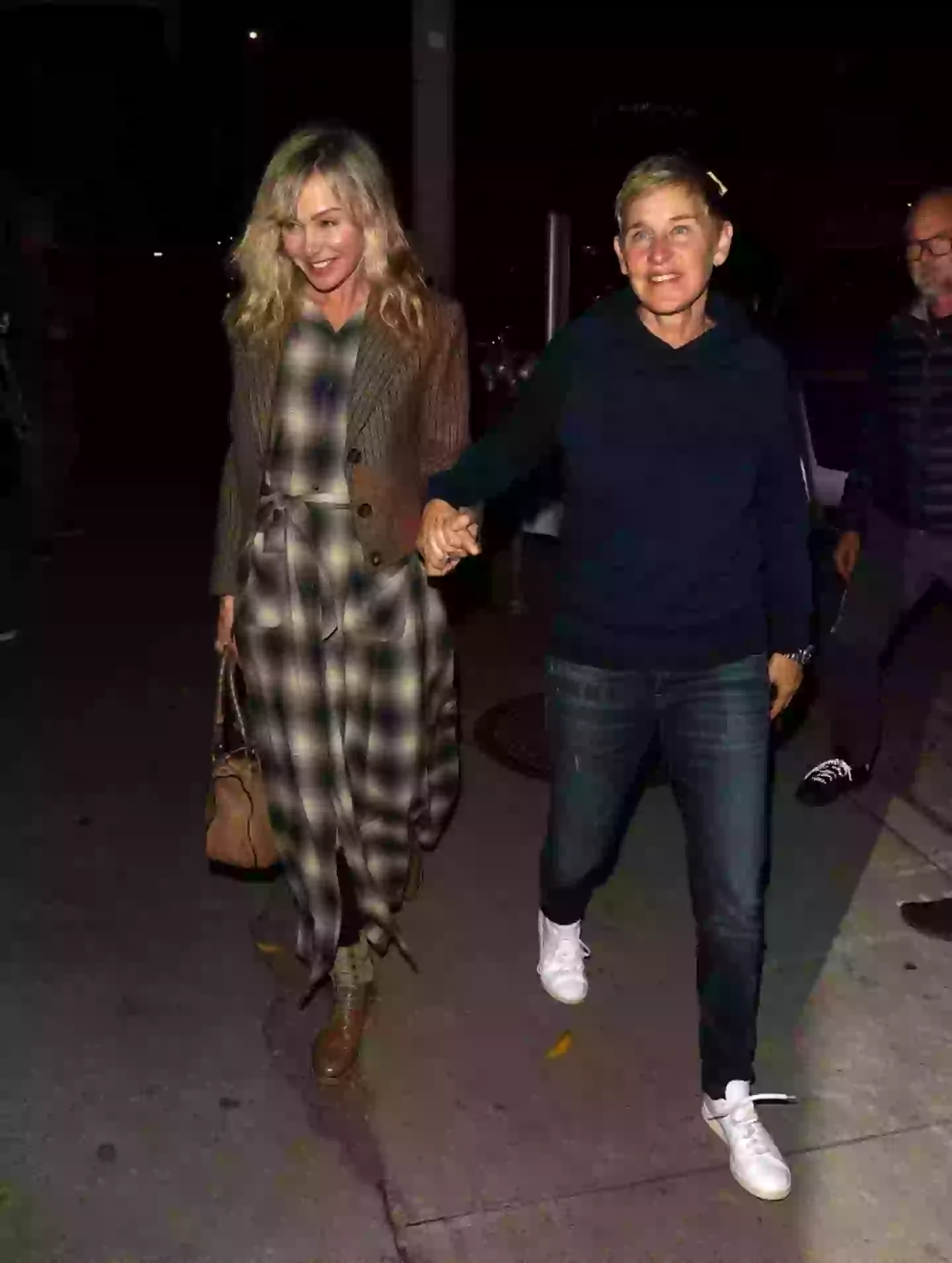 Portia De Rossi and Ellen DeGeneres moved to the UK in 2024 (MEGA/GC Images)