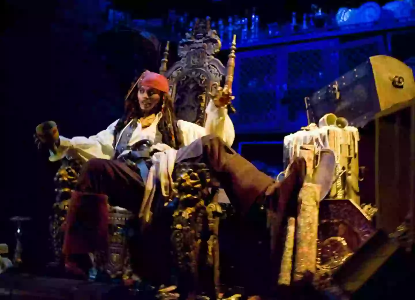 The immersive Pirates of the Caribbean ride appears to be one where obnoxious behaviour occurs (Joshua Sudock/Orange County Register via Getty Images)