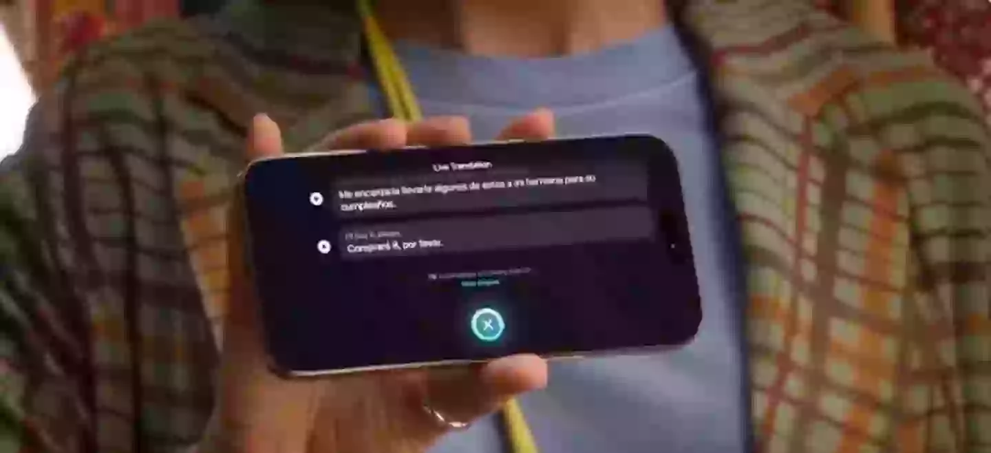 There's a transcription feature if the person you're talking to doesn't own AirPods (Apple)