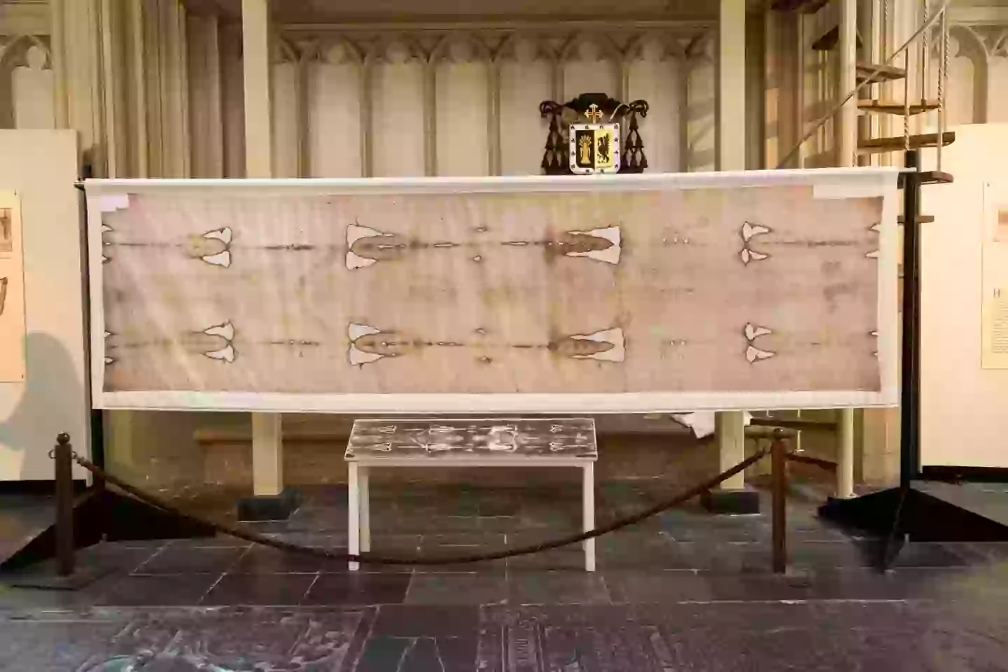 Even if the blood is genuinely human, there are plenty of other controversies over the Turin Shroud (Geography Photos/Universal Images Group via Getty Images)