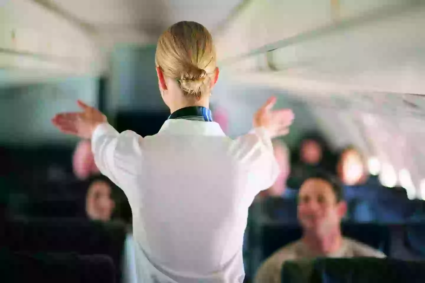 Flight attendants often have to accommodate for allergies and special needs (James Lauritz via Getty Images)