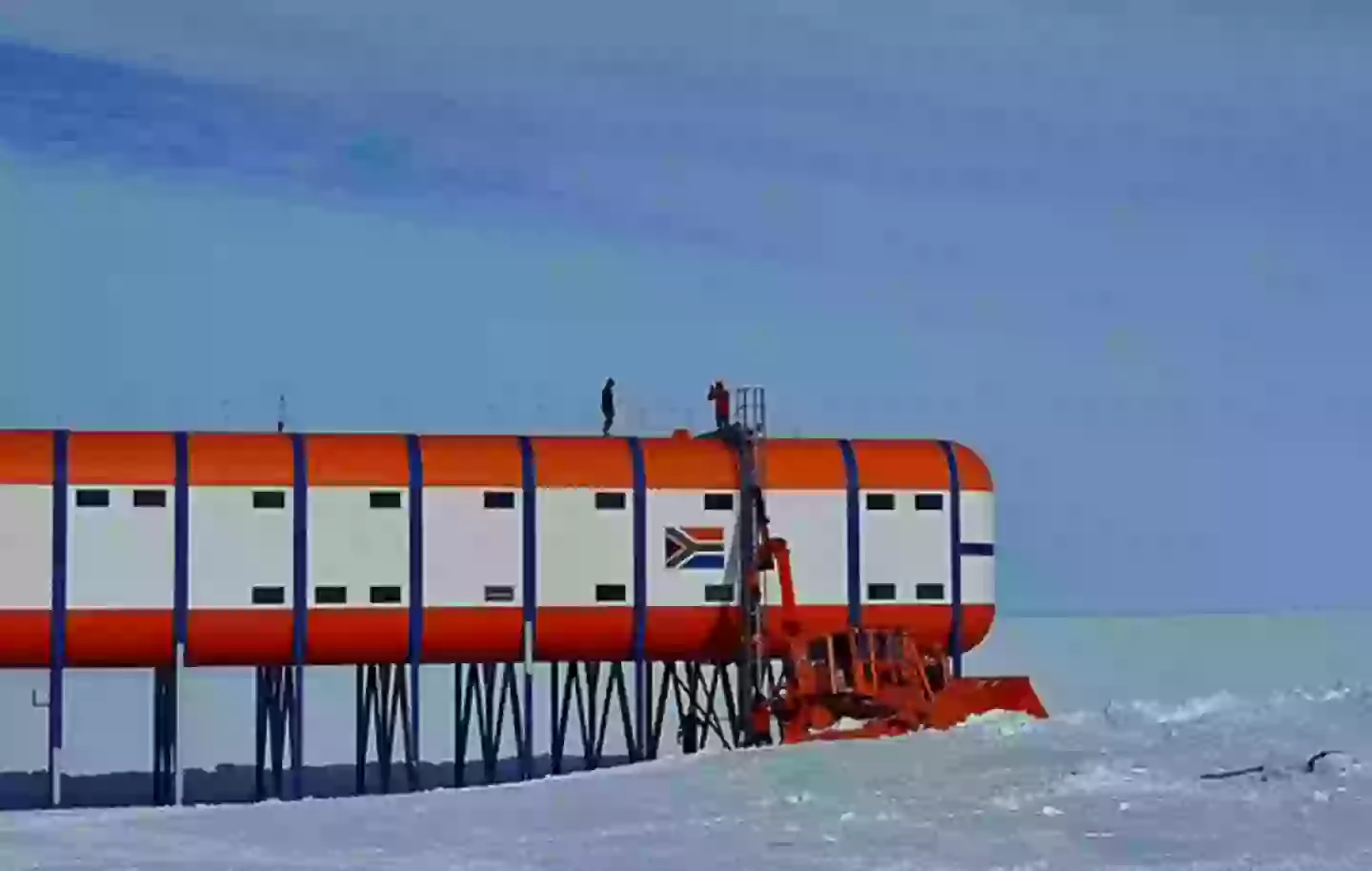 Scientists in the base are fearing for their safety (South Africa National Antarctic Programme)
