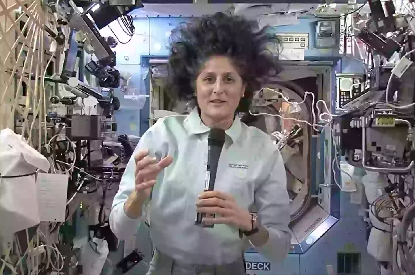 Sunita Williams on the ISS (NASA)