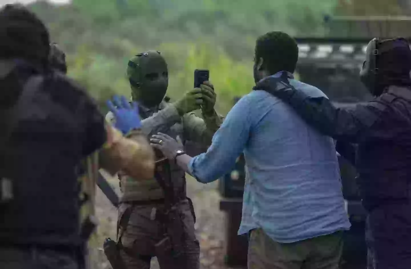 But just who the f**k are these kidnappers? (Netflix)