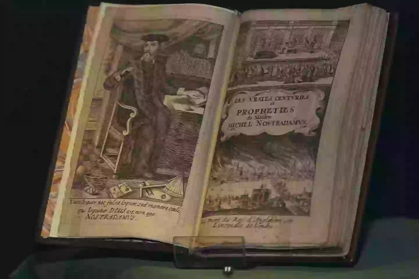 His prophecies were outlined in 1555 book Les Prophéties (Stephane Ruet/Sygma via Getty Images)